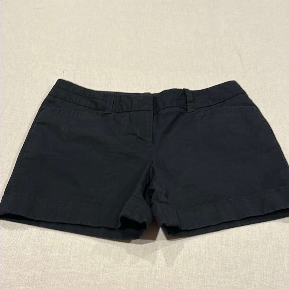 The Limited Drew Fit Black Tailored Stretch Shorts Size 10